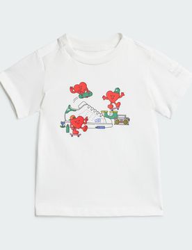 Adidas Graphics T-Shirt 3-6M White