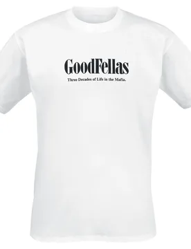 T-Shirt - The Last Three Decades - S bis XXL - für Männer - Größe XXL - weiß - Lizenzierter Fanartikel - Männer - male - Goodfellas - FashionsVida