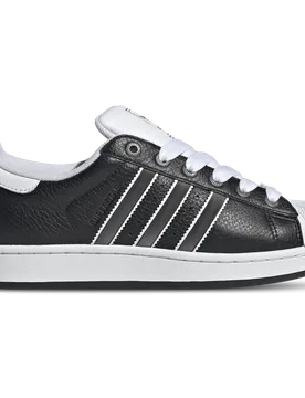 Superstar Herren Sneaker - Schwarz - Größe 48 - Leder Black 48 - Adidas - FashionsVida