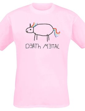 T-Shirt - M bis 3XL - Größe XXL - rosa - Unisex - unisex