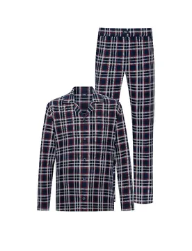 Pijama FLANADIAN yacht blue azul oscuro XXL - Mey - FashionsVida
