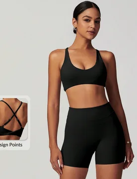 Conjunto de ropa deportiva para mujer, conjunto de chaleco, conjunto de fitness, ropa de yoga, conjunto deportivo ajustado para trotar, conjunto de al - Shein - FashionsVida