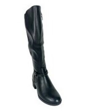 Damenstiefel 2540 Schwarzer Damenstiefel 36;37;38;39;40 Female