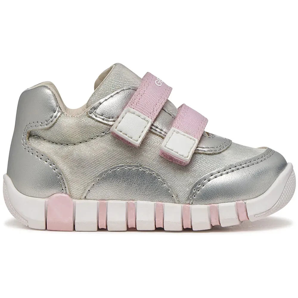 Scarpe Senza Lacci Iupidoo Silver / Pink EU 25 - Geox - FashionsVida