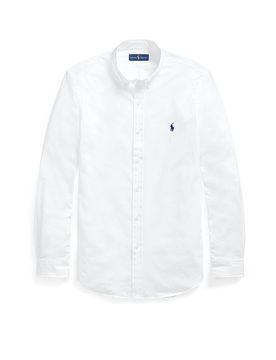 POLO Hemd Custom Fit weiss M herren