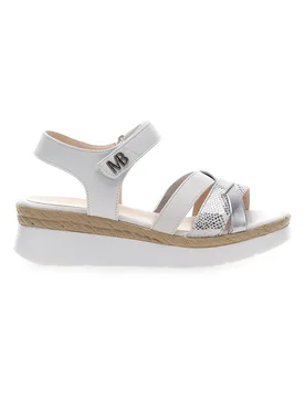 Sandali Bianchi Con Platform 50632 37 - Mariella Burani - FashionsVida