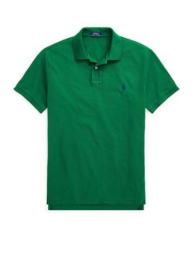 Poloshirt Slim Fit verde oscuro M