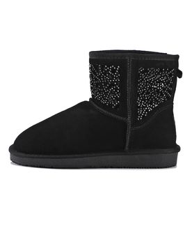 Gooce Botas 'Lana' negro / plata