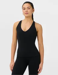 Ultimate Studio V-Neck Strappy Vest Top Black female