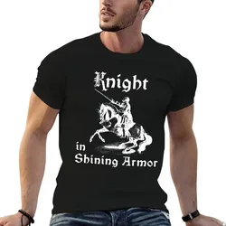 Knight in Shining Armor T-Shirt Big and Tall Gym T-Shirt