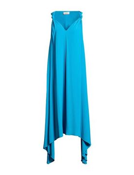 Midi-Kleid Damen Azurblau 32,36 Damen