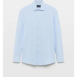 Camisa de vestir stretch slim fit de colección