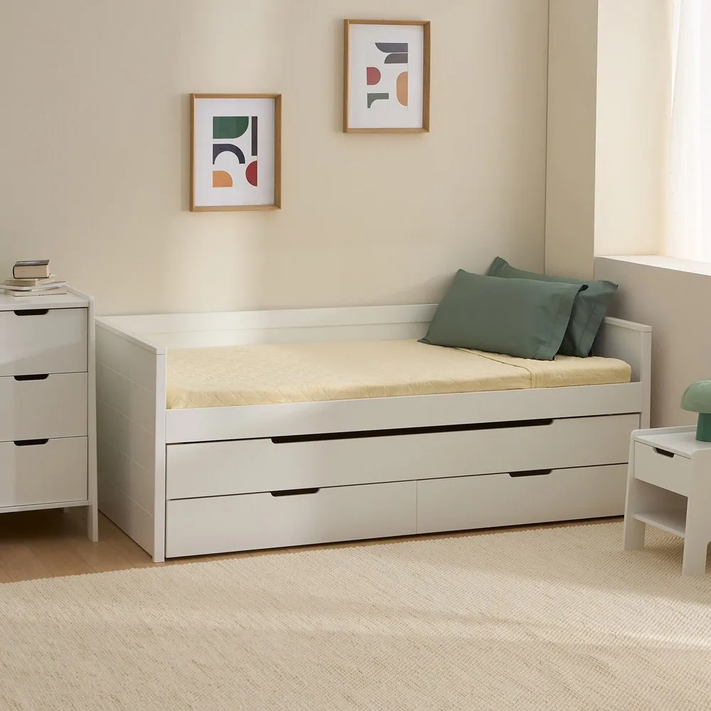 Cama nido compacta con 2 cajones Leonard - El Corte Inglés - FashionsVida