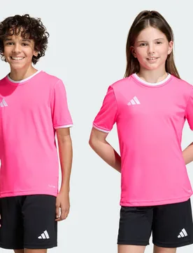 Maglia Entrada26 11-12A Solar Pink / White - Adidas - FashionsVida