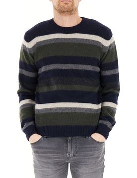 Maglione misto lana BLU NAVY 56
