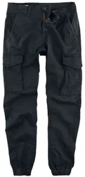 Cargohose - JJIPAUL JJFLAKE AKM - W28L30 bis W36L34 - für Männer - Größe W29L34 - schwarz - Männer - male