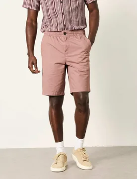 Pure Cotton Elasticated Waist Shorts Pink male - Fatface - FashionsVida