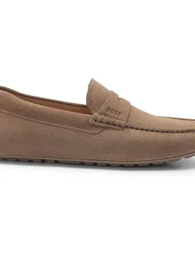 Boss - Mocasines de piel de hombre - Boss - FashionsVida