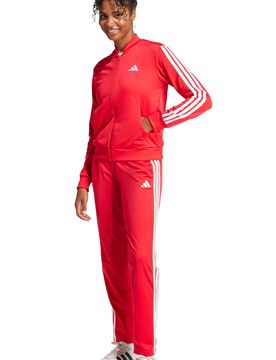 Essentials 3-stripes chándal mujer Rosa (XXL)