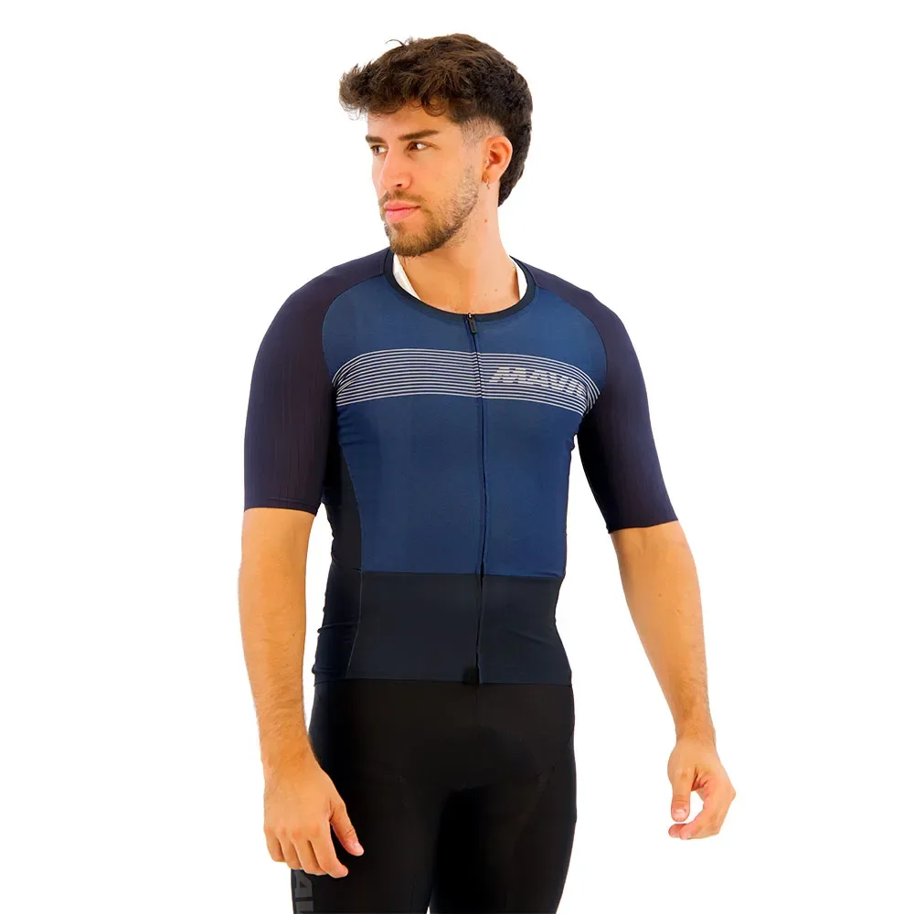 Maglia A Maniche Corte Cosmic Deep Blue - Mavic - FashionsVida