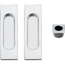 Kit Puertas Correderas Embutir Rectangular 30 Ø - 125 x 21 mm