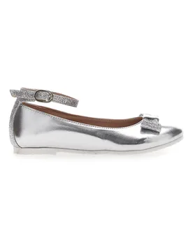 Ballerine con fiocco 309 Blu 34 - GRAZIE - FashionsVida