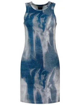 Robe Sans Manches D29370-e525 Denim Flame AOP M - G-Star - FashionsVida
