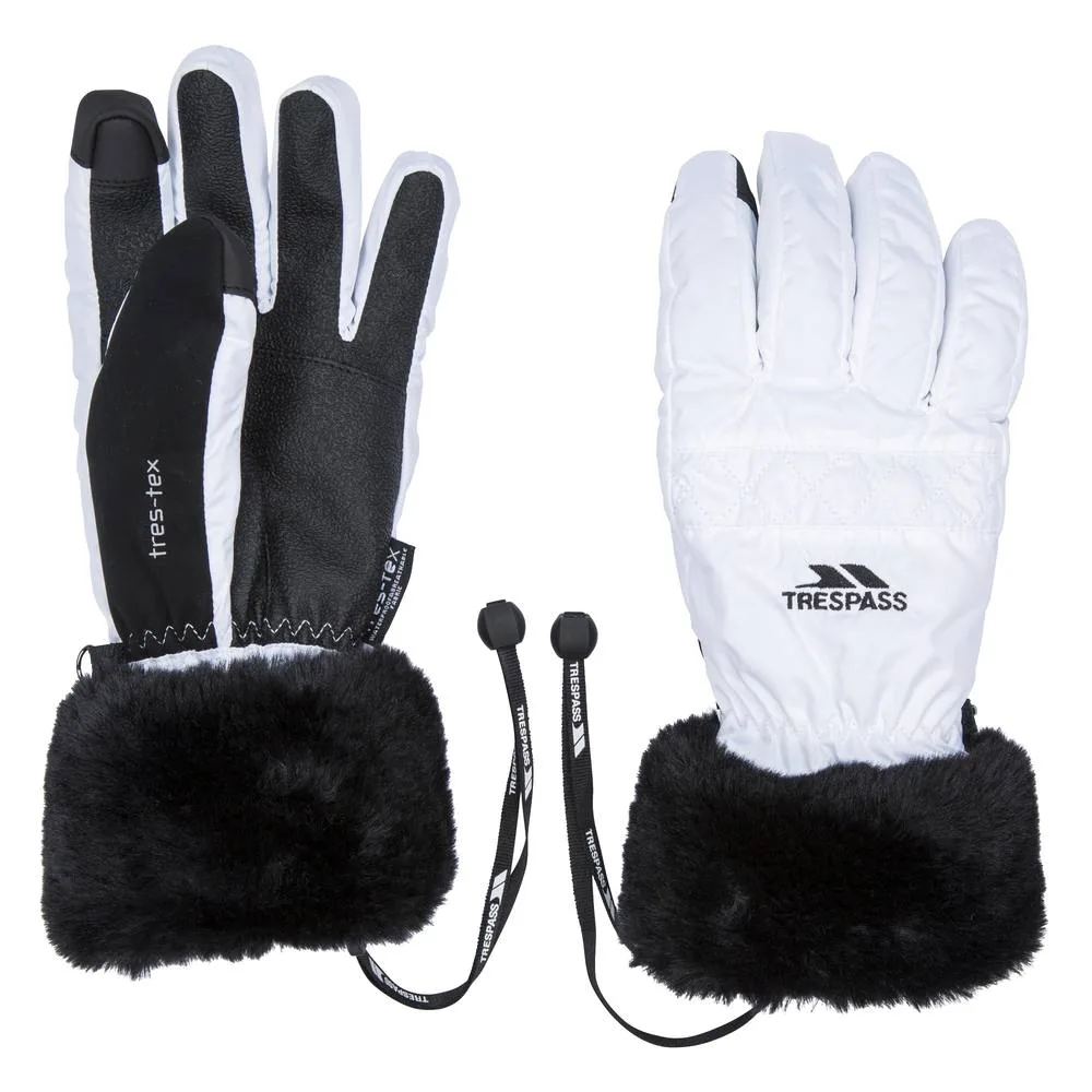 Yanki Gloves - White - Size: L - Trespass - FashionsVida