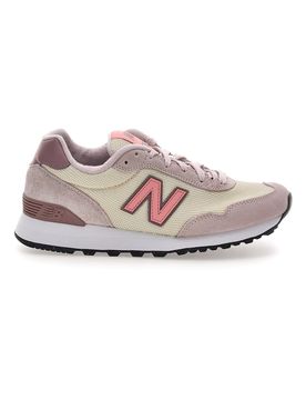 Sneakers rosa da ginnastica in pelle e tessuto W51547y 39