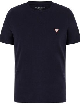 T-shirt blu logo piccolo M2YI36 I3Z14 G7V2