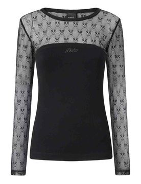 T-shirt Violinista In Cotone Con Logo