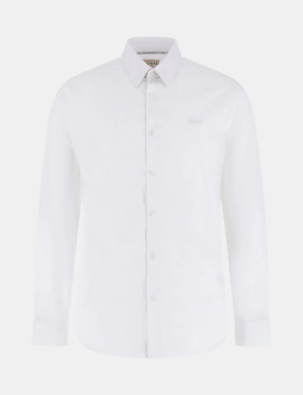GUESS camicia slim fit uomo bianco
