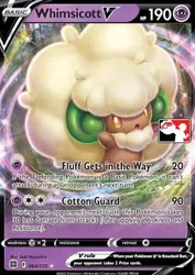 Pokemon Brilliant Stars 064/172 Whimsicott V (Prize Pack League Promo)