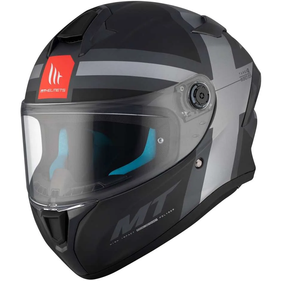 Casco Moto Integrale TARGO S BRITAIN C2 Opaco taglia M - MT Helmets - FashionsVida