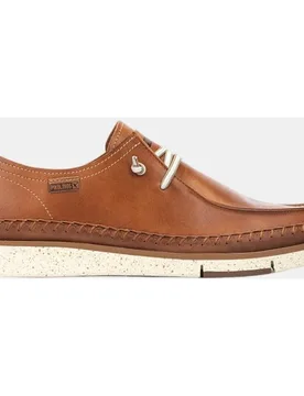 Zapatos de cordones de hombre de piel con suela extraligera - Pikolinos - FashionsVida