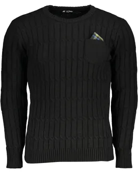 Herren PULLOVER Schwarz USTR954_NENERO