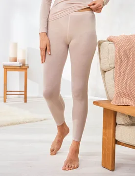 Edel-Unterhose Wolle-Tencel - Puder - female - Size: 44 - Avena - FashionsVida