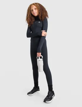 Girls' Icon 1/4 Zip Junior, Schwarz - unisex - Size: S - MONTIREX - FashionsVida