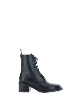 HALMANERA Anfibi in pelle NERO 39 - Halmanera - FashionsVida