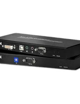 Ce600 Extendeur Kvm Cat5 Dvi Usb Black One Size unisex - ATEN - FashionsVida