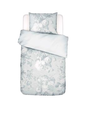 Ropa de cama de satén 70x90cm / 140x200cm Floor Illusion Blue gris claro