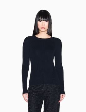 Para mujer. XW001883AF10352UC001 Jersey Raglán (S), Casual, Viscosa, Manga larga