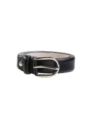Vanzetti Ceinture en cuir noir 95