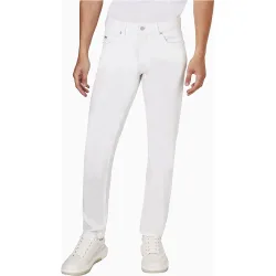 Pantalón cinco bolsillos de hombre regular fit en algodón