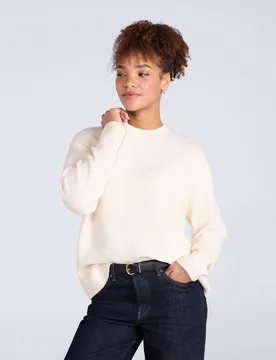 Fluffy Womens Jumper - Beige - Beige - Size: XS - Animal - FashionsVida