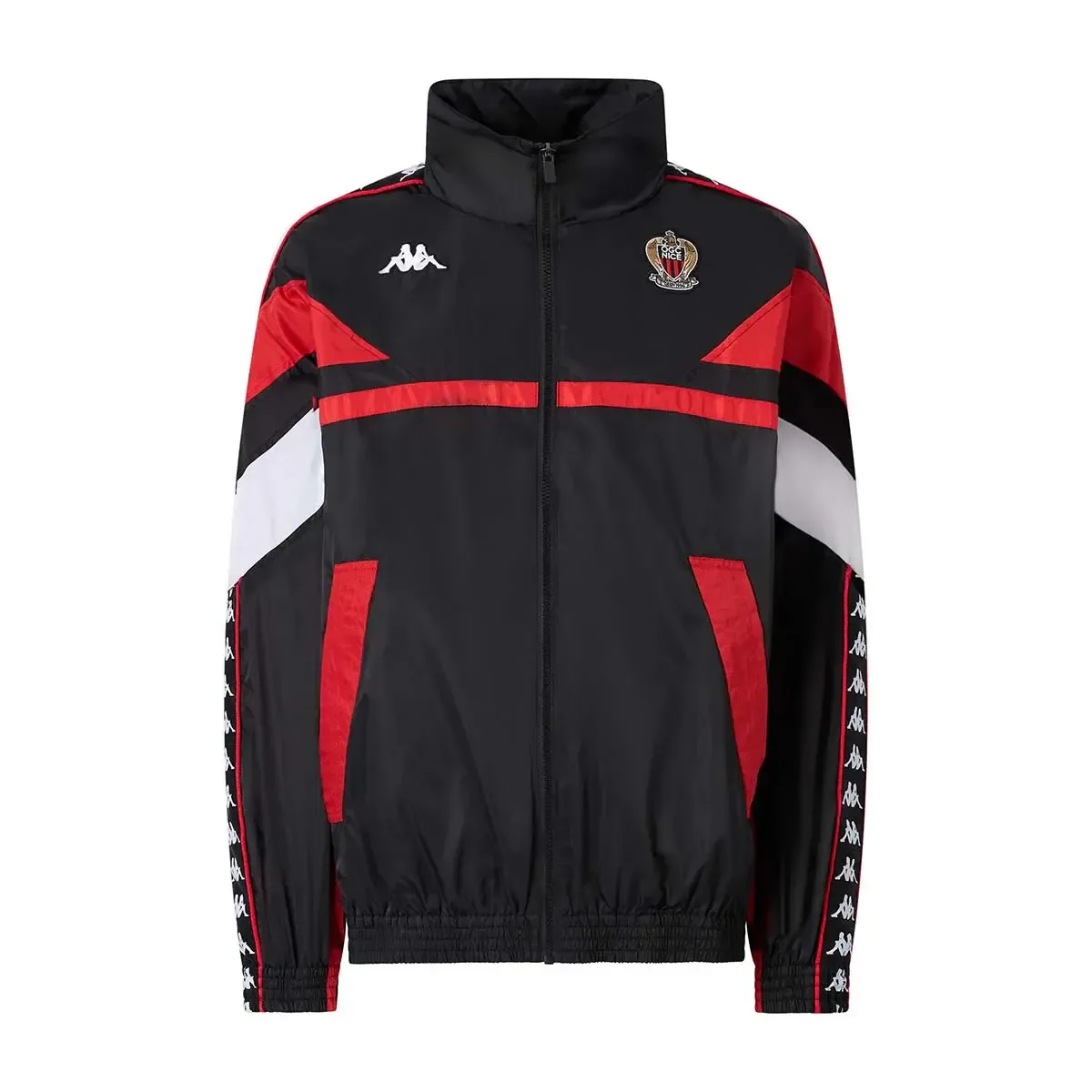 Veste OGC Nice Folist - Noir - male - Size: L - Kappa - FashionsVida