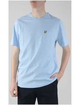 Herren T-Shirt Azurblau 474370