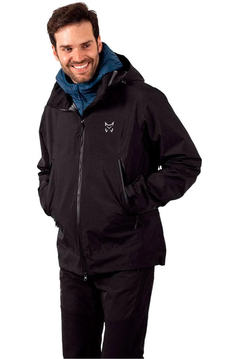 Canaima k30 chaqueta impermeable hombre Negro (M) - Altus - FashionsVida