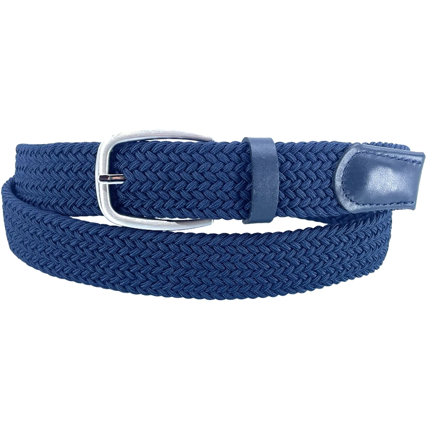 Gürtel Braided, dunkelblau 80_cm - Fenix - FashionsVida