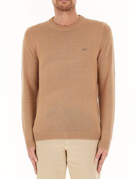 SUN68 Maglione misto lana BEIGE M